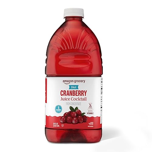 Amazon Grocery, Diet Cranberry Juice Cocktail, 64 Fl Oz