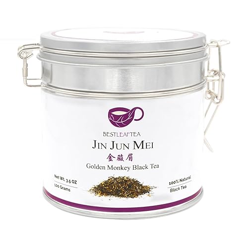 BESTLEAFTEA -Spring Picked Golden Monkey Black Tea/Jin Jun Mei/Jinjunmei Black Tea/100g/3.5 oz