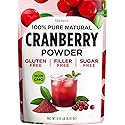 Gya Tea Co Freeze Dried Cranberry Powder 0.55 lb (8.81 oz) - Unsweetened Wild Cranberry Juice for Women & Men, Ideal for Smoothies, Superfood