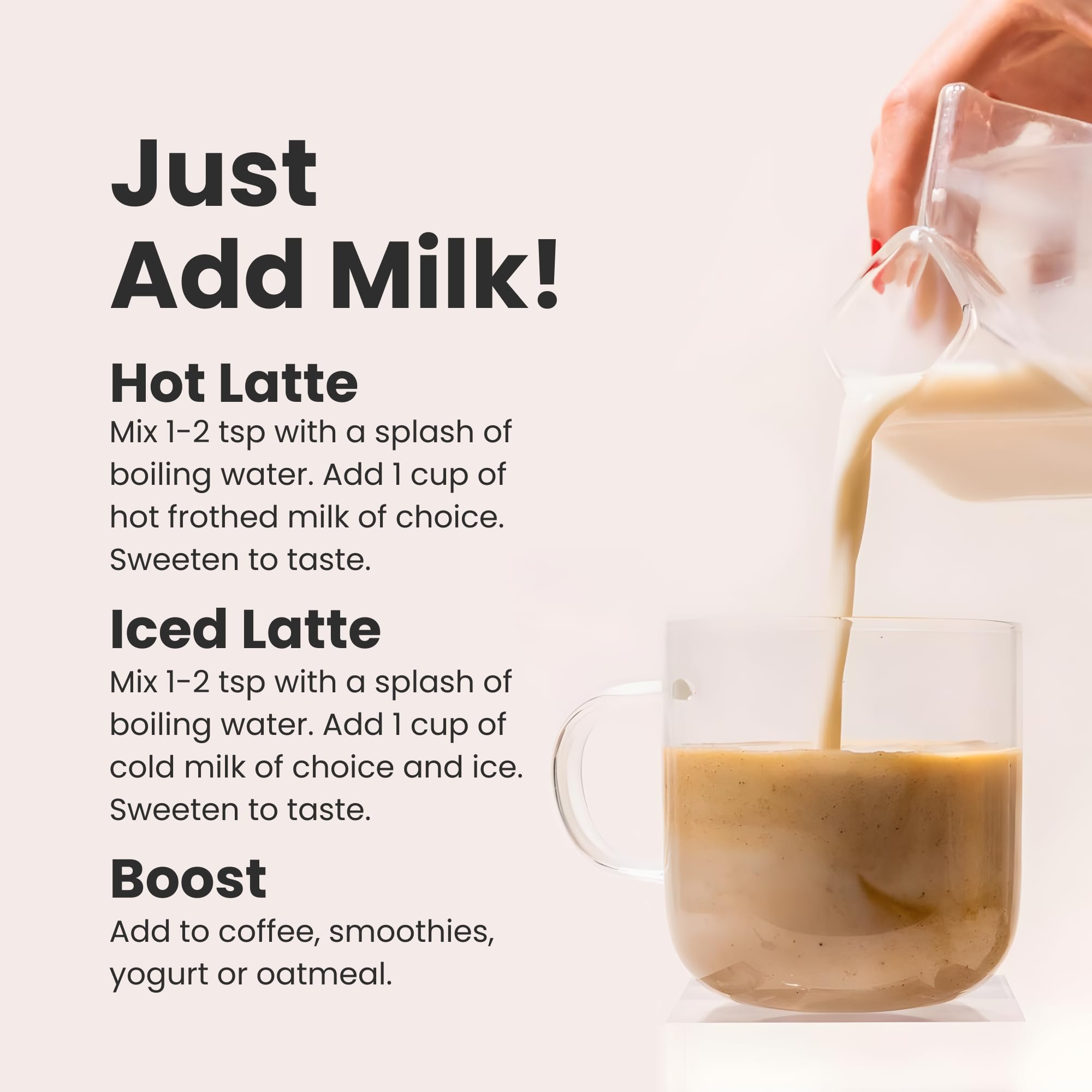 Blume Pumpkin Spice Latte - Superfoods Powdered Latte - Syrup free, Organic & Vegan Latte - 25 Servings (125g)