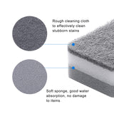 Individually Wrapped Sponges 20 Pack Kitchen Dishwashing Sponge Bulk, Non Scratch Dishes Scouring Pad Dishcloth, Odor-Free Sponge Wipes for Household