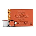 Lifeboost Cognition Decaf Mushroom Coffee Pods - Organic Low Acid Decaf K-Cups with Lion’s Mane & Chaga Adaptogens - Nootropic Coffee for Focus