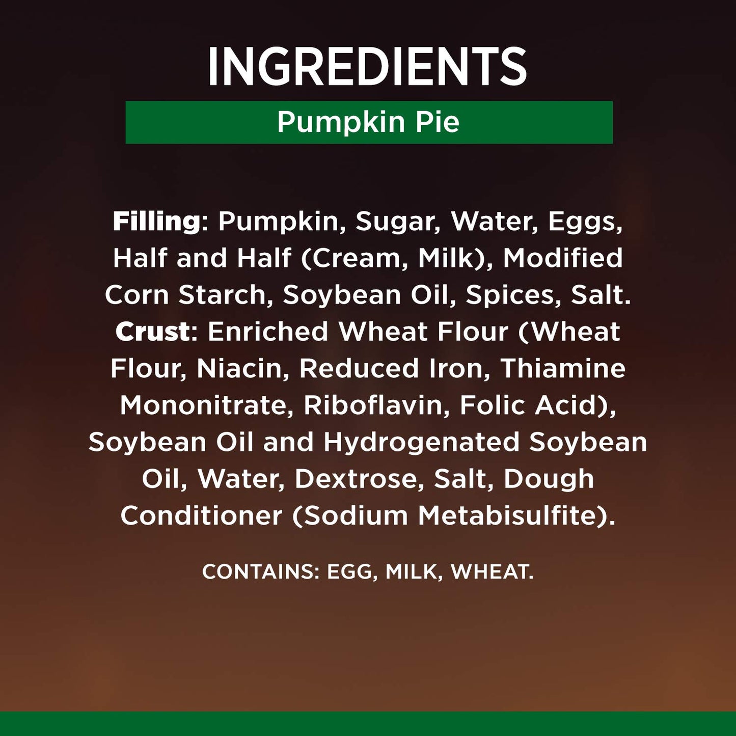 Marie Callenders Marie Callender's Frozen Pie Dessert, Pumpkin, 36 OZ
