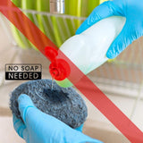 18 Pack Steel Wool Soap Pads by SCRUBIT - Metal Scouring Cooktop Cleaning Pads Used for Dishes, Pots, Pans, and Ovens - Pre-Soaped for Easy Cleaning