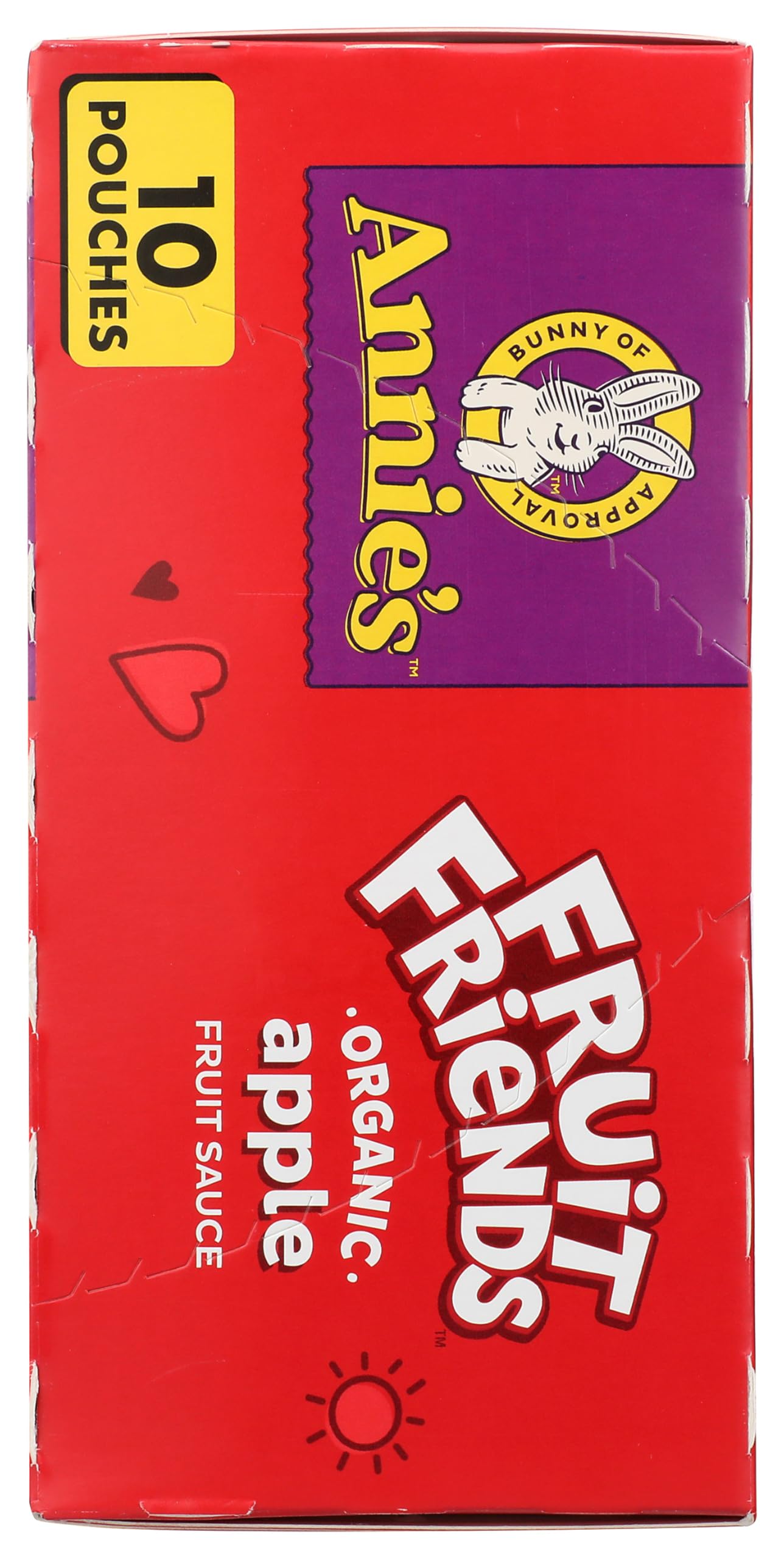 Annie's Fruit Friends Organic Apple Fruit Sauce 10pk, 32 OZ