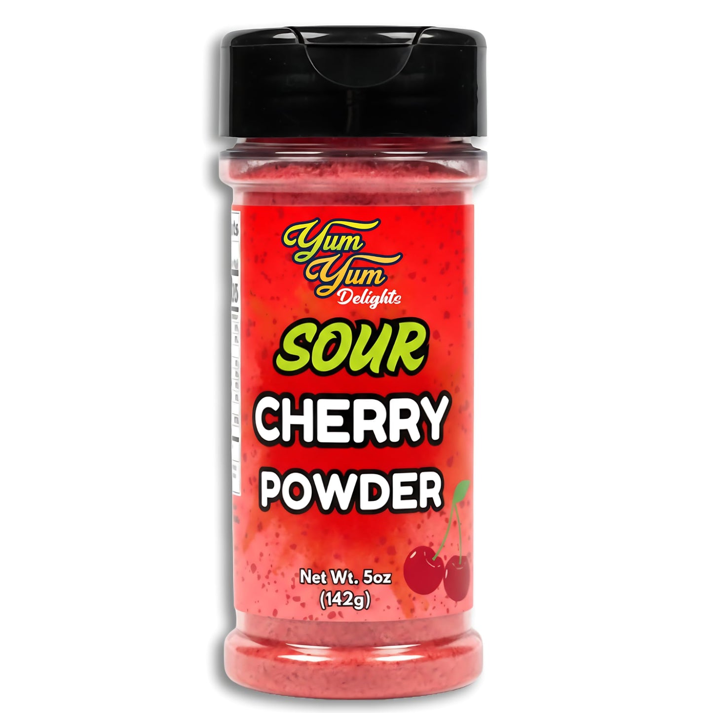 Sour Candy powder - Wild Cherry Flavor Pucker Topper, Sour Flavoring for Fruit, Gushers, Drinks & More