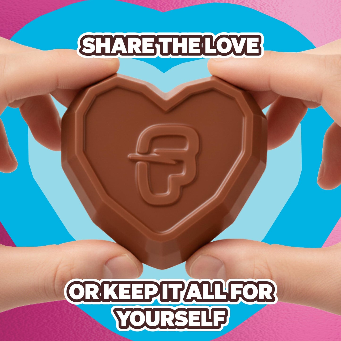 MrBeast Feastables Caramel Valentine Heart Cups, Limited Edition, 20 Count, Milk Chocolate with Creamy Caramel Filling, Fairtrade Cocoa