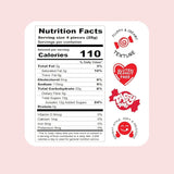 Premium Berries & Crème Saltwater Taffy Creamy Mix Blueberry, Strawberry, Raspberry And Huckleberry Flavors Bulk 2 Lb Bag 120+ Pieces Individually