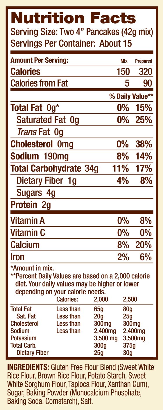 Bob's Red Mill Gluten Free Pancake Mix, 22-ounce (Pack of 4)