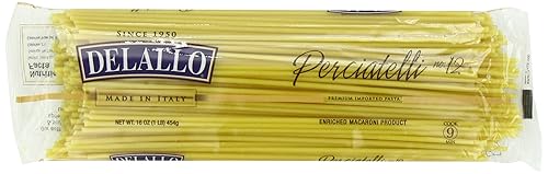 Delallo Perciatelli Pasta, 1-Pounds (Pack of 16)