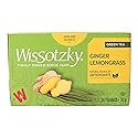 Wissotzky Tea Green Tea with Ginger & Lemongrass - 20 Tea Bags