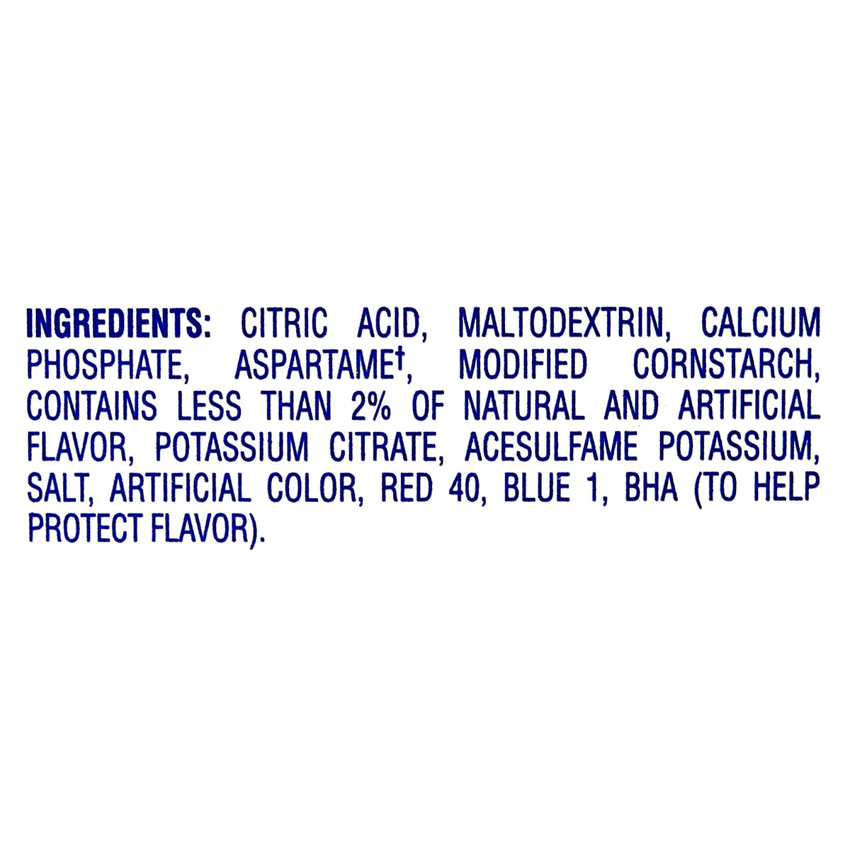 Crystal Light Sugar-Free Fruit Punch On-The-Go Powdered Drink Mix 120 Count, 30 Count (Pack of 4)