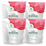 Grab Green Naturally-Derived, Mineral-Based Disposal Cleaner & Freshener Pods, Red Pear with Magnolia, 12 Pods (4-Pack)