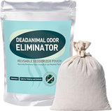 Dead Animal Odor Eliminator, Eliminate Dead Mouse Smell-Reusable Deodorant Pouch for Dead Rodent in Wall Smell -Covers 375 Sq Ft, 1 Bag