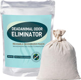 Dead Animal Odor Eliminator, Eliminate Dead Mouse Smell-Reusable Deodorant Pouch for Dead Rodent in Wall Smell -Covers 375 Sq Ft, 1 Bag