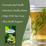 Hanan Horsetail Tea (Cola de Caballo) - 25 Teabags of All-Natural Horse Tail from Peru a.k.a. Shavegrass, Snake Grass, Equisetum, Puzzlegrass