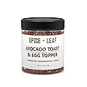 Premium Avocado & Egg Toast Topper by SPICE + LEAF - Vegan Kosher Pesticide Free Spice Blend Used to Give Avocado, Eggs, Salad and Fish a Pop