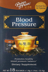 Prince of Peace Blood Pressure Tea - 4 Pack of 18 Herbal Tea Bags Each