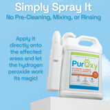PurOxy Outdoor Cleaner & Pet Odor Eliminator with Power Sprayer