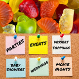 Halal Gummy Candy Fruit Mix | 5 Pound Variety Pack | Fruit Shaped Gummies | Assorted Fruit Flavors for Party Favors, Goody Bags, and Kids' Events