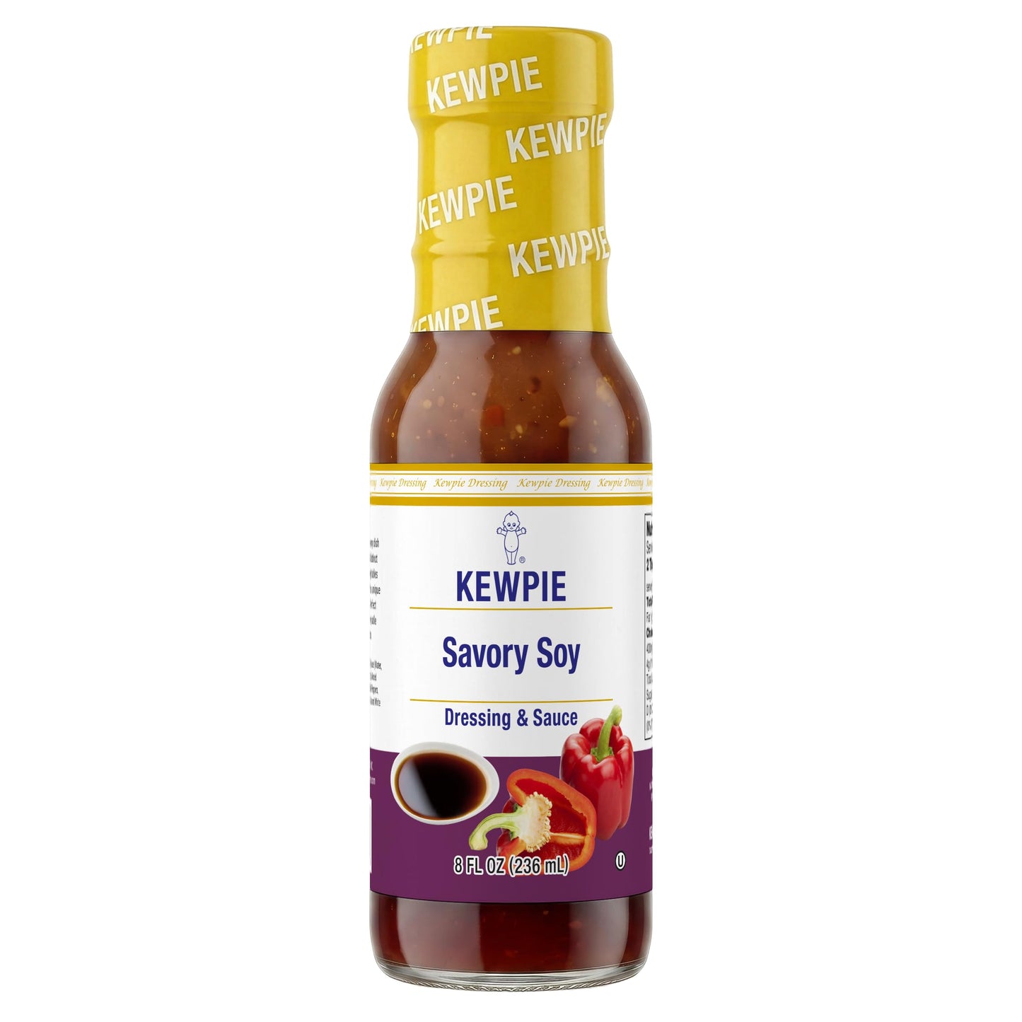 Kewpie Savory Soy Dressing Sauce Wafu Japanese Vinaigrette Kosher 8 fl oz