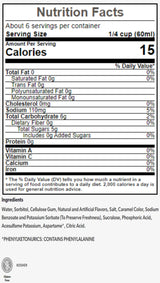 Cary's Sugar Free Low Calorie Syrup 12oz. (Pack of 2)