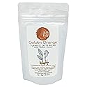 SAKU Tea, Golden Orange Turmeric Latte Blend, Super Food Latte, 3oz Bag