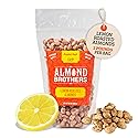 Almond Brothers Roasted Almonds - 2 lb Bag - Hand Crafted Lemon Glazed Almonds, Gluten-Free, Non-GMO