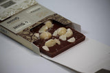 Rawmio Macadamia Sea Salt Bark - 2.12 oz. - Raw, Organic, Vegan, Kosher - Pack of 12