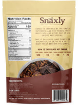 Snaxly - Keto Crunch Nut Granola Breakfast Cereal Variety Pack - 3g Net Carbs - Gluten & Grain Free - Low Carb Snacks & Food - No Added Sugar