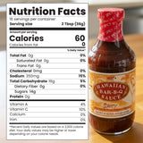 NOH Hawaiian Spicy Hawaiian Barbecue Sauce, 20 oz (Pack of 1) - Spicy Hawaiian BBQ Sauce, Ideal for Barbecue Chicken, Ribs, Steak, Burgers & More