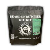 Bearded Butchers Onion & Bell Pepper Bratwurst DIY Kit - Make Mild, Flavorful Brats at Home - Includes Onion & Bell Pepper Seasoning, 32mm Collagen