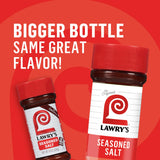 Lawry’s Seasoned Salt, No MSG Added, Kosher Certified, Staple, Versatile, All-Purpose Seasoning to Shake on Beef, Pork, or Poultry, 16 oz