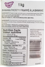 HUER Banana Frosty Bottles Candy, 1kg/2.2lb