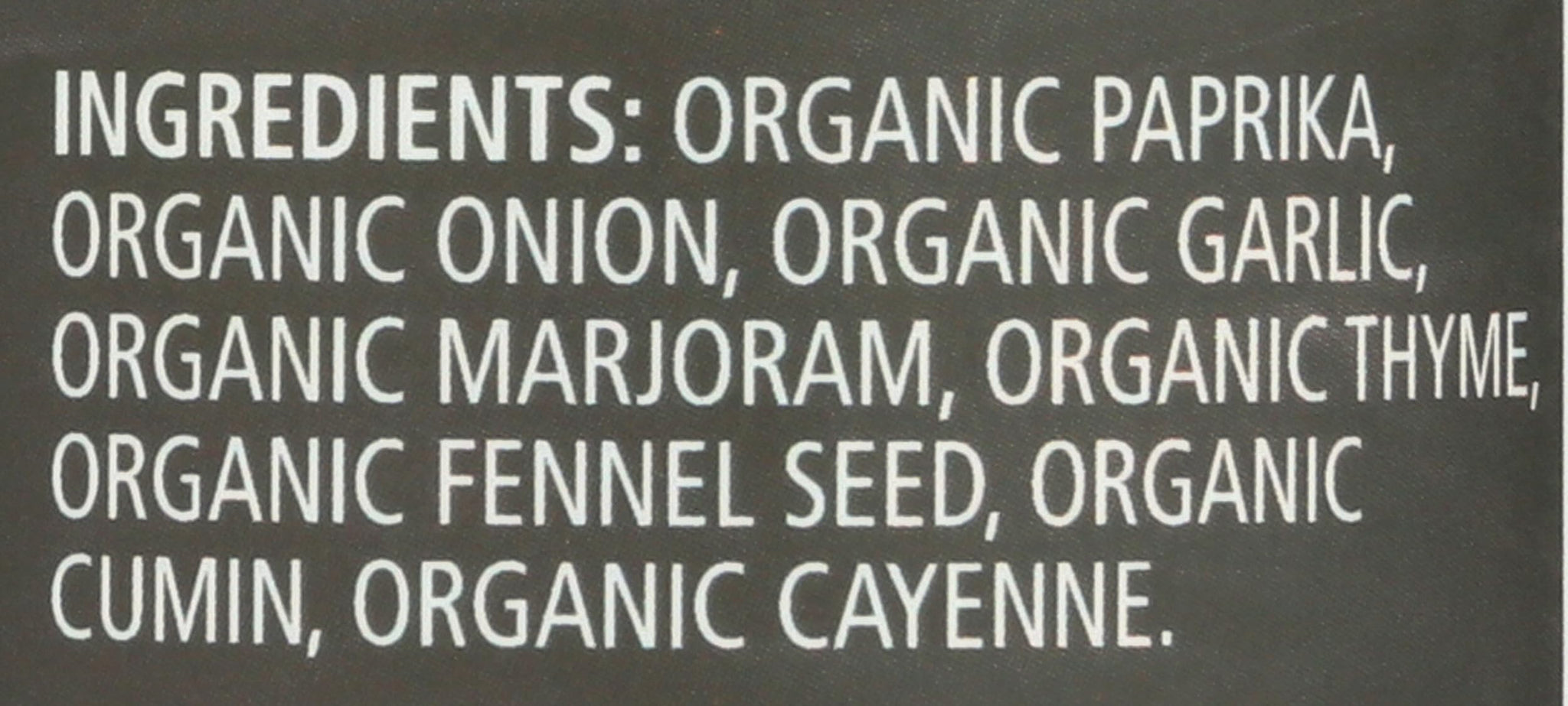 Frontier Co-op Organic Cajun Seasoning, Louisiana-Style Spice Blend for Meats, Seafood, Jambalaya, Cajun Pasta | 2.08 Ounce (Pack of 1)