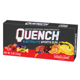 Mueller Quench Chewing Gum Variety Box, 25 pieces (Lemon, Fruit, Orange and Grape) 17200-1