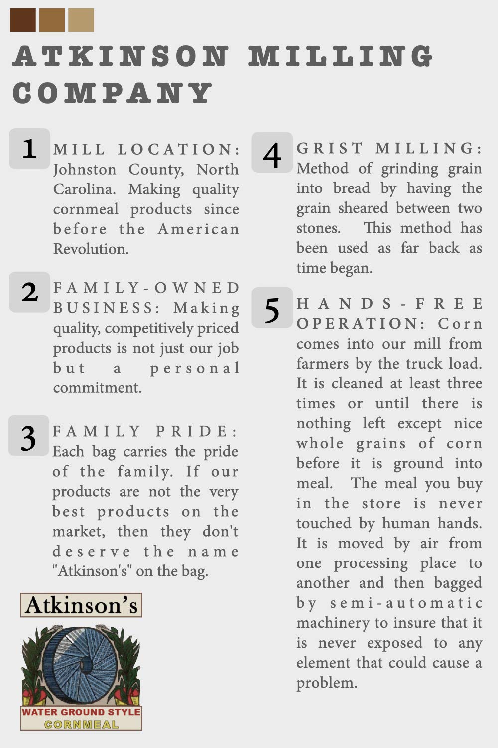 Atkinson's (Fruit Cobbler Mix, 1 lb.)