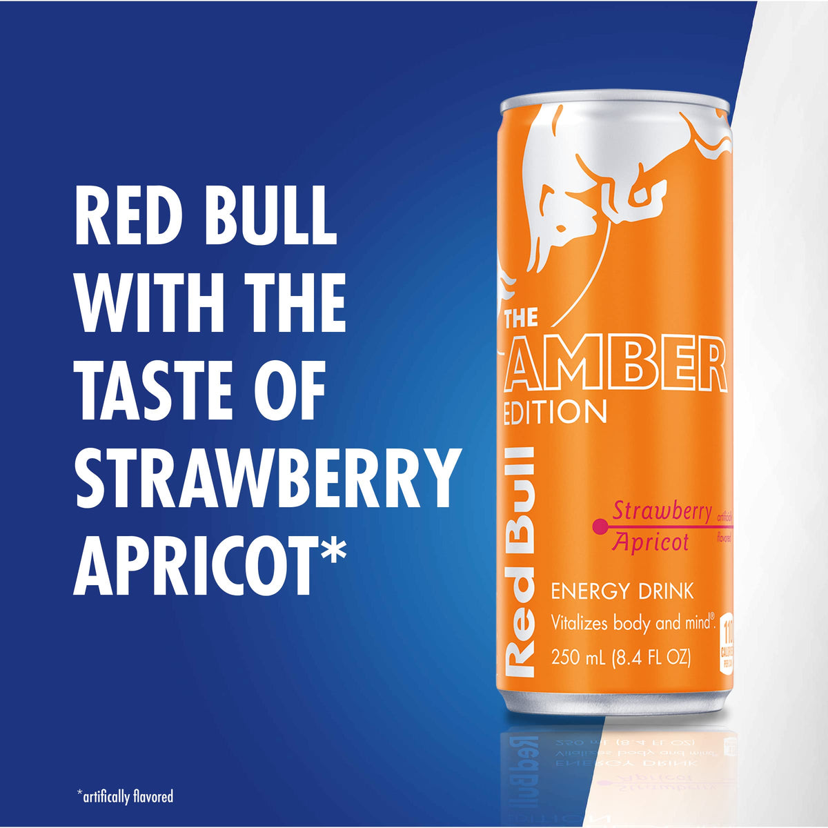 Red Bull Energy Drink, Strawberry Apricot, Amber Edition