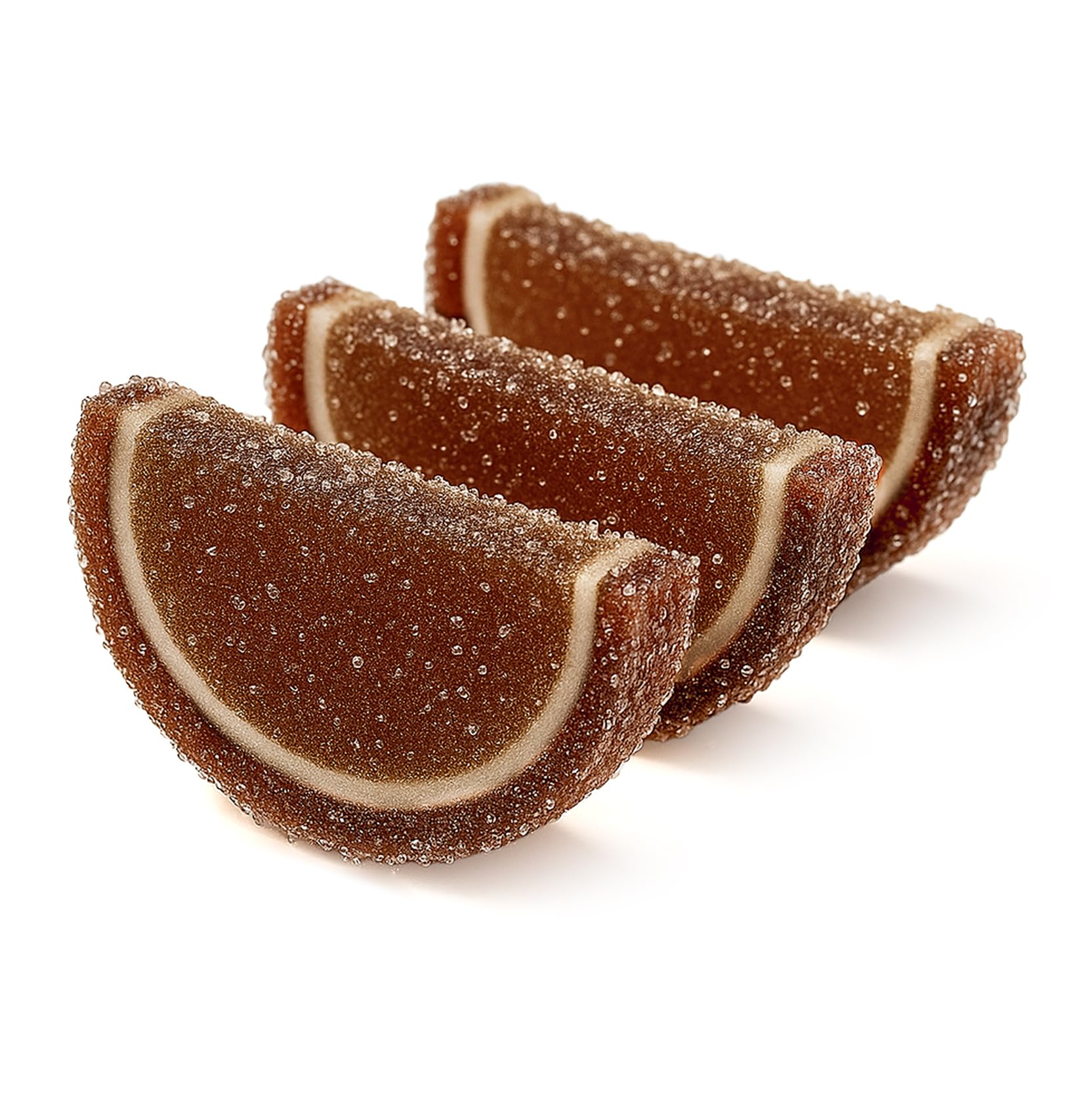 NY Spice Shop Root Beer Fruit Slices Candy - 8 Ounce Sweet Flavor Chewy Jelly Fruit Slices - Old Fashioned Sliced Root Beer Fruits Gummies - Gummy