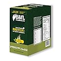 BBfL Grass-Fed Whey Protein Shake - 21g rBGH-Free Protein, Matcha + Apple Cider Vinegar, Prebiotics, Digestive Enzymes, Adaptogens for Stress & Mood