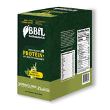 BBfL Grass-Fed Whey Protein Shake - 21g rBGH-Free Protein, Matcha + Apple Cider Vinegar, Prebiotics, Digestive Enzymes, Adaptogens for Stress & Mood