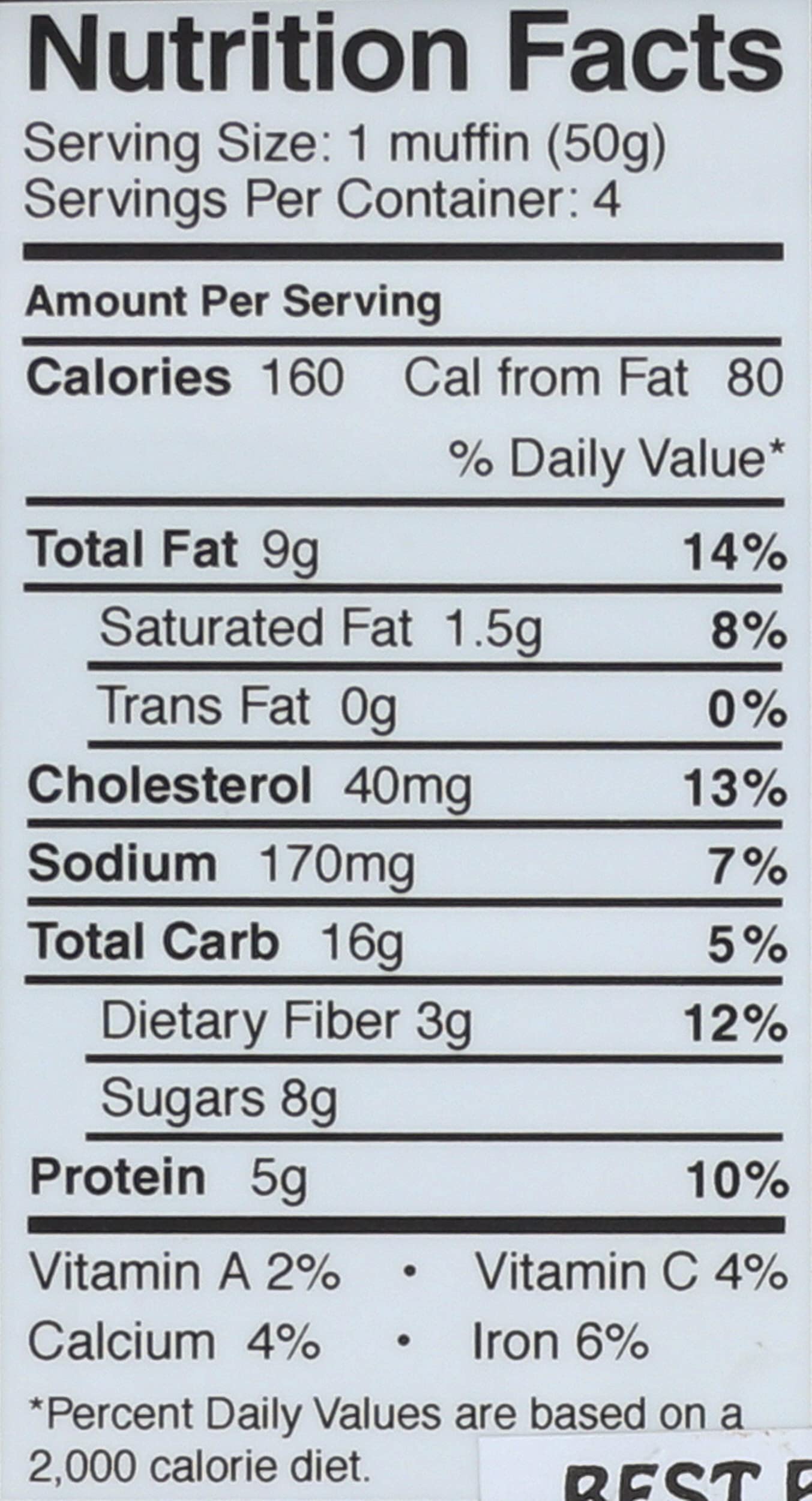 Muffin Revolution Yam Good Paleo Muffins, 9 OZ