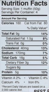 Muffin Revolution Yam Good Paleo Muffins, 9 OZ
