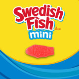 SWEDISH FISH Mini Soft & Chewy Candy, Halloween Candy, 24 - 2 oz Bags