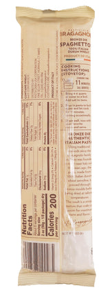 Pastificio Bragagnolo, Spaghettoni 805 Bronze-Drawn, 100% Italian Pasta, Made with Durum Wheat Semolina Flour, Non GMO (1 Pound Bag)