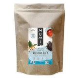 Numi Organic Tea Aged Earl Grey, 16 Ounce Pouch (Pack of 6) Loose Leaf Black Tea, 200+ Cups Per Bag, Packaging May Vary