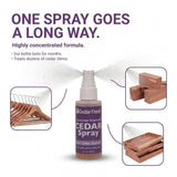 Household Essentials CedarFresh Lavender Cedar Power Spray, 2-Ounce Concentrated Essence for Blocks, Hangers, Closets, Drawers, Chests & Wardrobe