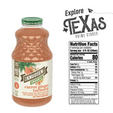 R.W. Knudsen Organic 4-Pack Organic Carrot Ginger Tumeric Fruit Juice 100% USDA Organic 32 fl oz Glass Bottle + 1 Utility Freebie by Lavinia