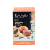 REVOLUTION TEA® Tropical Black Tea [THE ORIGINAL] - Caribbean Mango & Papaya - Premium Full Leaf Tea - Biodegradable Infuser Tea Bags - Flavored Black