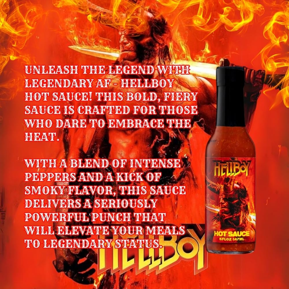 Hellboy Legendary AF Hot Sauce